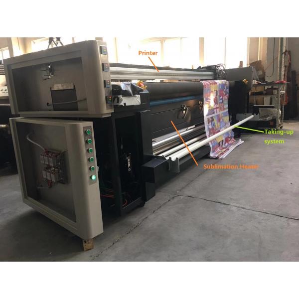 Quality 2.0m Working Width Digital Fabric Printer Heater Sublimation Oven With Filter Fan for sale