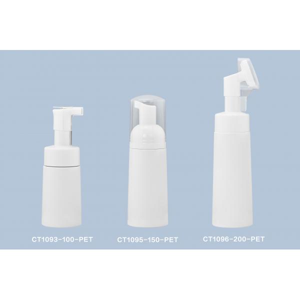 Quality White Plastic Lotion Pump 43/410 Smooth Effect With Silicone Brush for sale