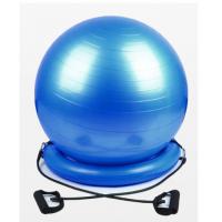 China Soft Exercise Ball  play ball Yoga Ball With Fixed Base Factory Hot Sales factory