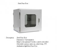 Buy cheap Uv Light Static Air Shower Pass Box With Powder Coated Cold Rolled from wholesalers