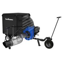 Quality 180 Gallons Capacity Tow Behind Leaf Vacuum Blower Manual Starting for sale
