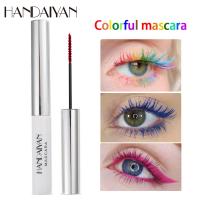 China 12 Colors Waterproof Colored Mascara Colorful Charming Long Lasting For Women Eye Makeup factory