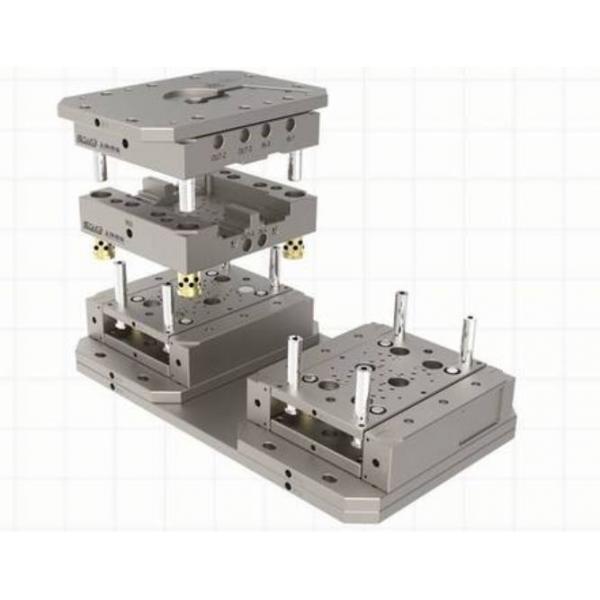 Quality 2 Shots Injection Plastic Mold Base Precision Dimension Rotable for sale