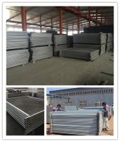 China Used construction fencing for sale Net Iron Fence Panels galvanized factory