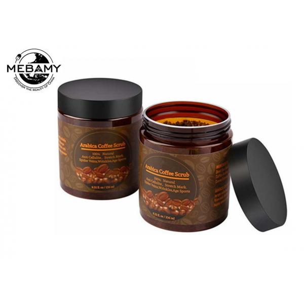 Quality Arabica Organic Coffee Body Scrub Active Ingredients Restores Elasticity Anti Cellulite for sale