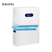 Quality Indoor ESS 100ah Wall Mounted LiFePo4 Battery 48V Rechargeable Lithium Battery for sale