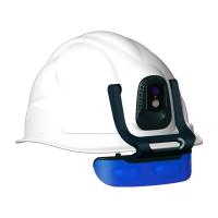 China AR Glass Hardhat 4G helmet AI Interaction GPS Live video Geo-Fencing  EIS Wireless Transmission Construction site factory
