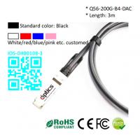 Quality 200G QSFP56 to 4x50G SFP56 Breakout DAC(Direct Attach Cable) Cables (Passive) 3M for sale