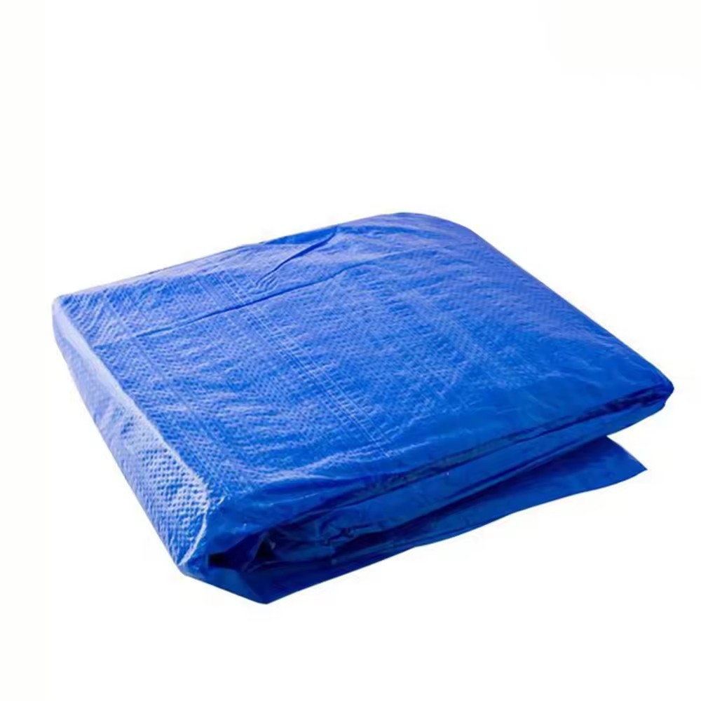 China Cross Laminated Plastic PE Tarpaulin Fabric Sheet Poly Tarp With UV Protect factory