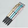 China 0.7mm Writing width Touch Metal Ball Pen With Stylus Gold Pink Silver factory