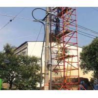 Quality Strong Non Conductive Fibreglass Scaffold Tower For Wire Pole Repairement for sale