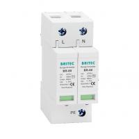 China BR-80 2P Surge Protection Device SPD 275v lightning surge protector lightning protection for sale