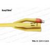 China 3 Way Disposble Latex 14Fr Foley Catheter Silicone Coating Urology Catheter Fr16 To Fr26 EasyThru factory
