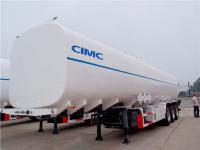 China Heavy capacity 3 axles fuel tank truck trailer with tool box factory