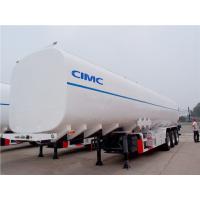 China Heavy capacity 3 axles fuel tank truck trailer with tool box for sale