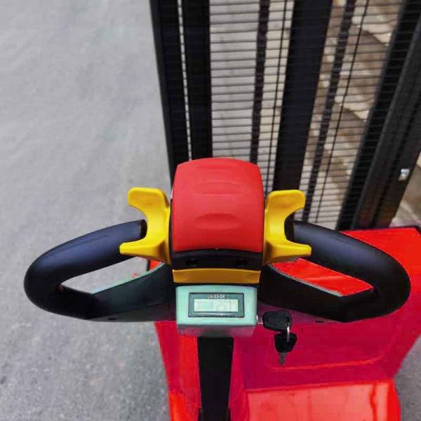 Quality 1300mm Turning Radius Full Electric Pallet Stacker 0.2m/S Hand Pallet Truck for sale