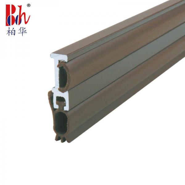 Quality Bottom Aluminium Door Seal With Rubber Strip 1000mm Length for sale