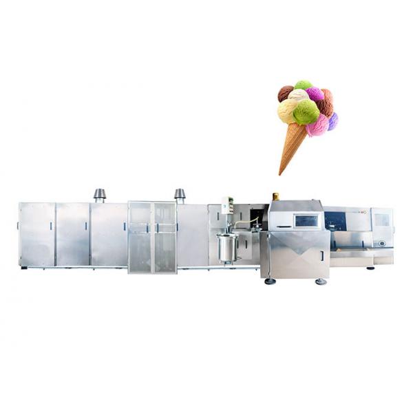 Quality Stainless Steel Commercial Ice Cream Waffle Cone Maker With Double Door for sale