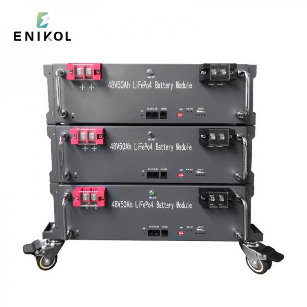Quality 24V Stackable LiFePo4 Battery 50ah 100ah 200ah 48V Lithium Ion Battery Pack for sale