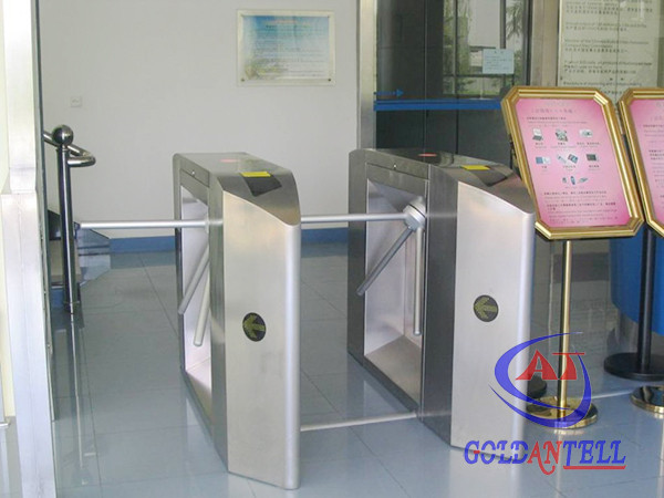 Quality Bus Station Entrance Turnstile Security Gates / Factory Automatic Turnstiles for sale