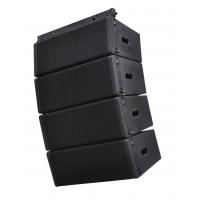 China Double 10 Inch Powered Speaker System Line Array With Class D Digital Amplifier for sale