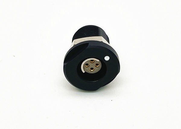 Quality 4pin Fischer Female Socket DEU102A053 Watertight Receptacle For Night Vision Device for sale