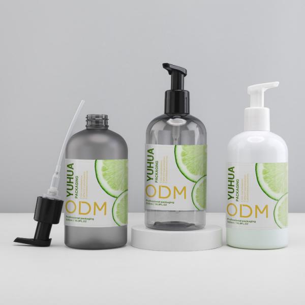 Quality Recycled Cosmetic Packaging Plastic Foam Bottle 500ml PET Liquid Soap Foam for sale