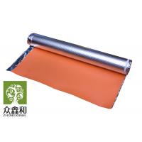 China Anti Bacterial IXPE Foam Underlay Heating System Orange Foam Underlay 33kg/M3 factory