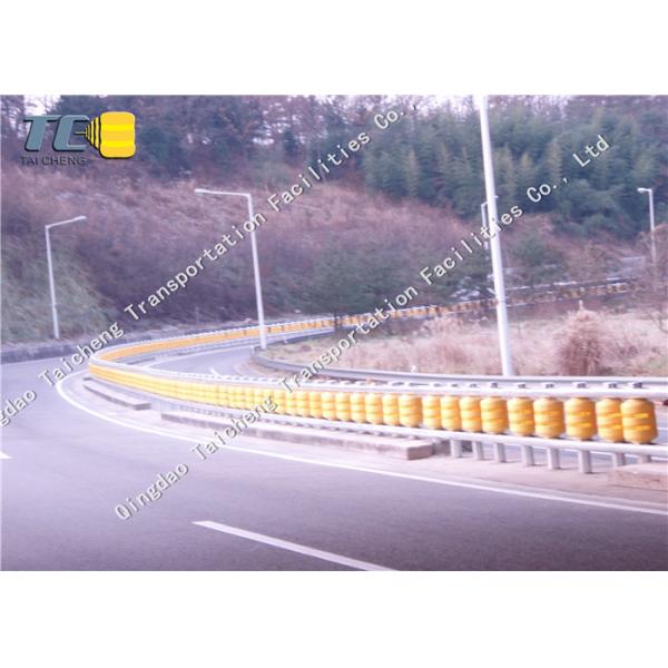 Quality Road Traffic Safe Highway Roller Barrier Roller Guard Rail Wear Resistant for sale