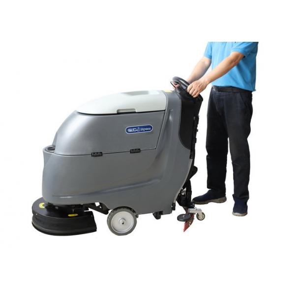 Quality Auto Floor Scrubber Dryer Machine , Walk Behind Floor Sweeper For Shopping Mall for sale