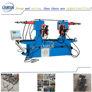 Quality Double Head Pipe Bending Machine Dual Head Double End Double Side Tube Bending Machine Pipe Bender for sale