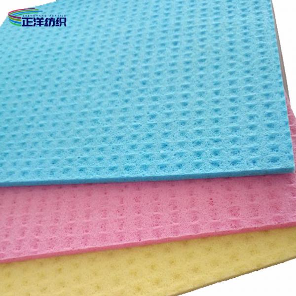 Quality Absorbent Cellulose Disposable Cleaning Cloth 17X19CM Kitchen Dish Cleaning for sale