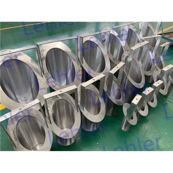 Quality Basket Filter V Wire Screen 40 Degree Angle Wedge Wire Screen Basket for sale