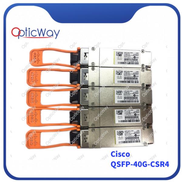 Quality MMF QSFP+ Transceiver Module QSFP-40G-CSR4 850nm 400m MTP/MPO-12 for sale