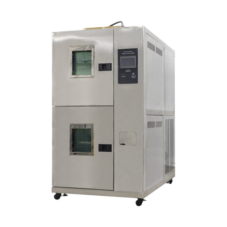 China Liyi -40C~150C Two Zone Under Alternating high-low Temperature Testing Environment Hot Cold Thermal Shock Test Chamber factory