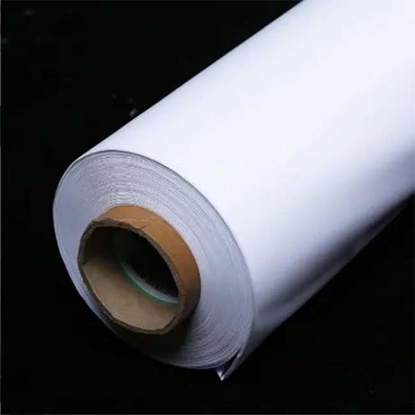 Quality White PVC Stretch Ceiling Film Roll High Light Transmittance For Decoration for sale