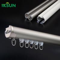China Anodizing Profile Window Curtain Track Custom Track Extruded Aluminium Curtain Poles factory