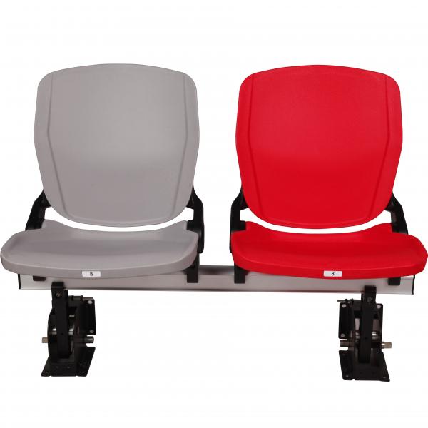 Quality Fixed Plastic Stadium Seating With Floor Mounted Wall Mounted Type for sale