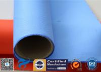 China Colored Silicone Coated Glass Fabric Fiberglass Sound Insulation 530gsm 127cm factory