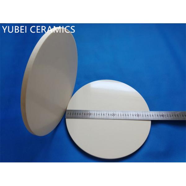 Quality Round Polishing Alumina Ceramic Plates 95% Al2O3 Ceramic Insulation Sheets for sale