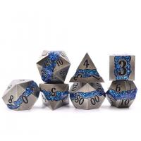 Quality Metal Polyhedral Dice for sale