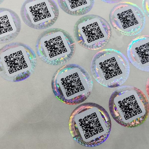 Quality Customized Anti Counterfeiting Security Label Stickers Optically Changeable for sale