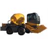 China Front Discharge Mobile Self Loading Concrete Mixer Hydraulic System Heavy Duty factory