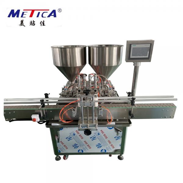 Quality 800bph-1500bph Pneumatic Bottle Filling Machine With Frequency Controlled Drive for sale