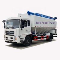 Quality Hydraulic Discharge Bulk Feed Truck Transport Truck 16m3 40cbm 4*2 for sale