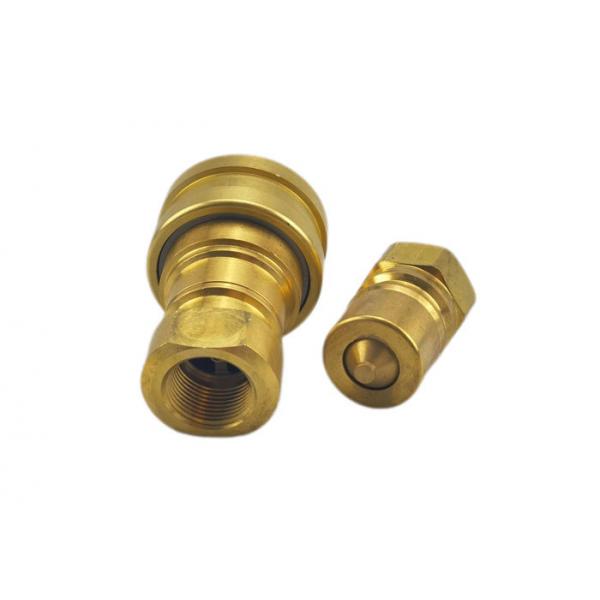 Quality 1'' Pneumatic Brass Quick Coupler , Brass Quick Release Coupling for sale
