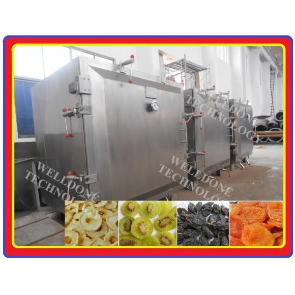 Quality High Efficient Plant Extract Vacuum Tray Dryer Static Drying Square Shape for sale