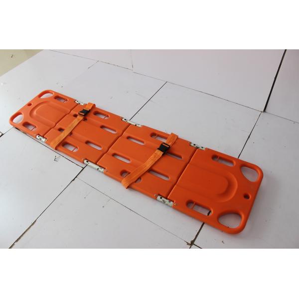 Quality 1.91M Foldable Spine Board, Fire Rescue Plastic Stretcher, Swimming Rescue for sale