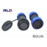 China LED Screen 250VAC SP13 4 Pin Waterproof Plug IP68 Plastic Circular factory