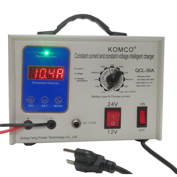 Quality Customized 30Amps EV Battery Chargers For AGM, STD, Gel, Deep Cycle Batteries for sale